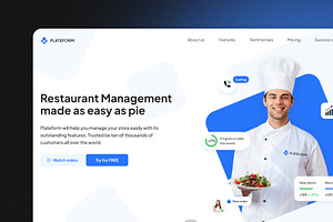 Plateform - SaaS Framer Landing Page