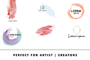 Watercolor Branding Bundle Kit, a Branding & Logo Template by Design Unique (Thumbnail 7 of 15)