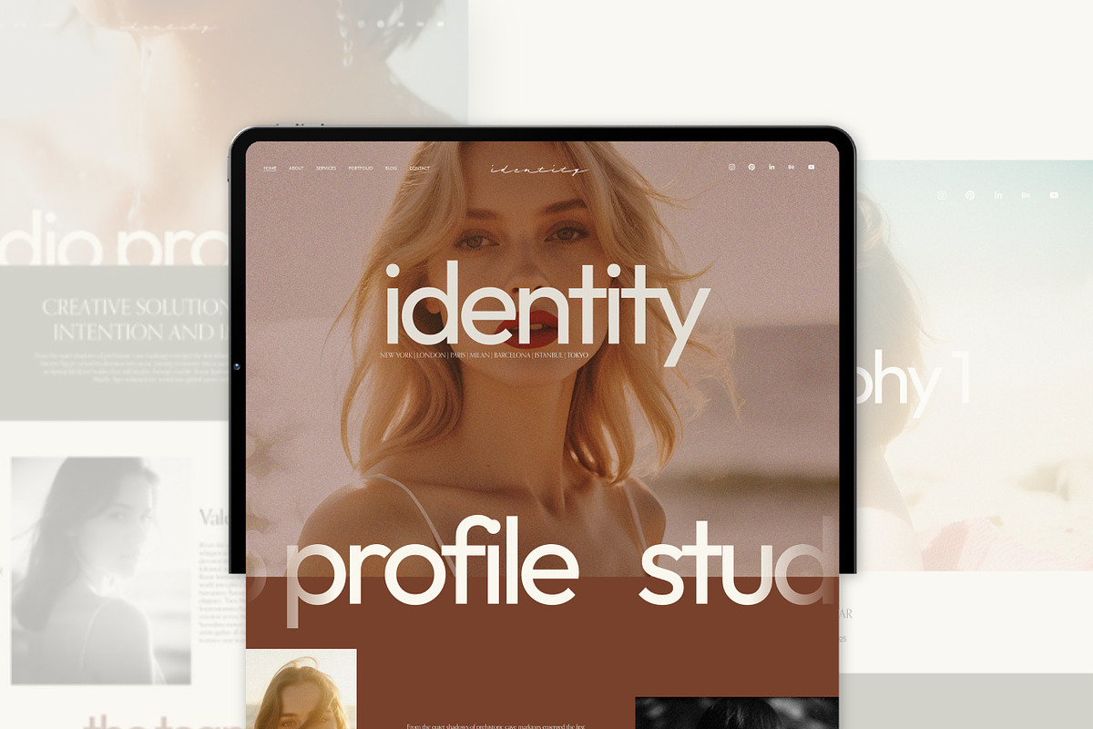 Squarespace Creative Studio Template, a Squarespace Template by Mockup Art Atelier (Photo 2 of 15)
