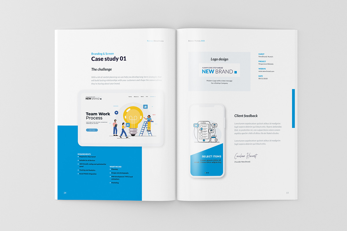 RAVENNA - Business Proposal, a Brochure Template by Imagination Area (Photo 9 of 14)