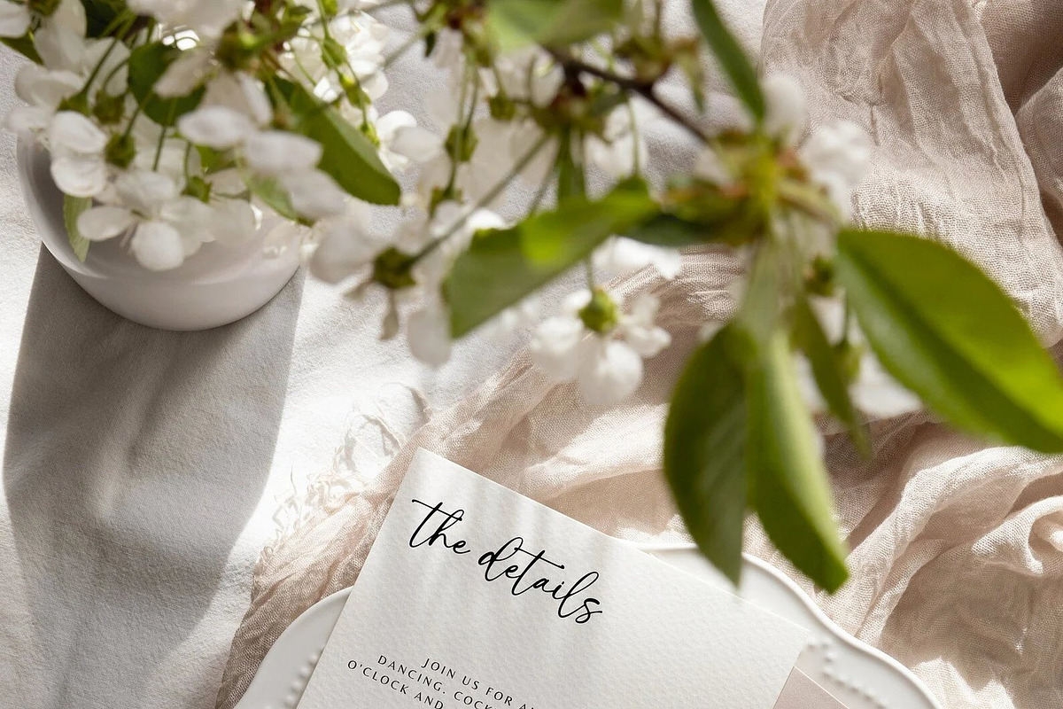Boho Details Wedding Card, a Card Template by LucaTheme (Photo 3 of 5)