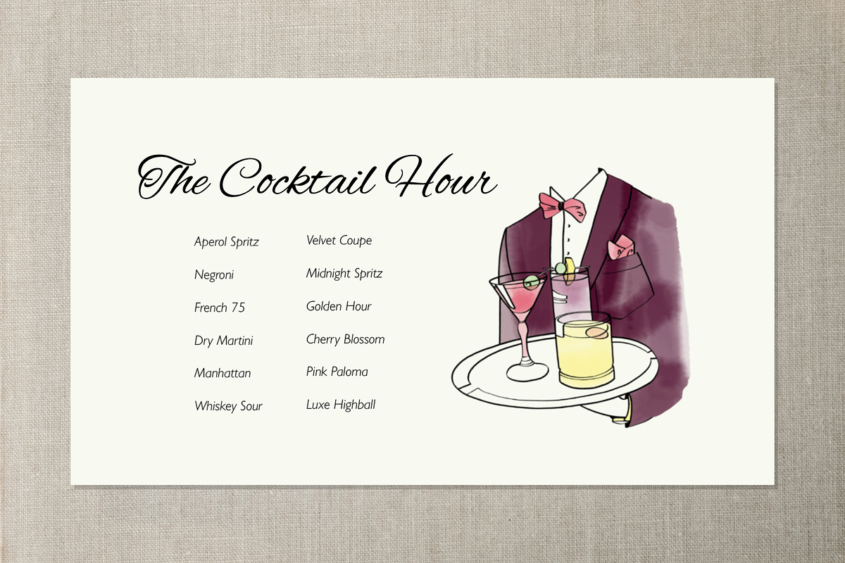 Cocktails Illustration Bundle, a Decorative Illustration by Little Gremlin (Photo 5 of 7)