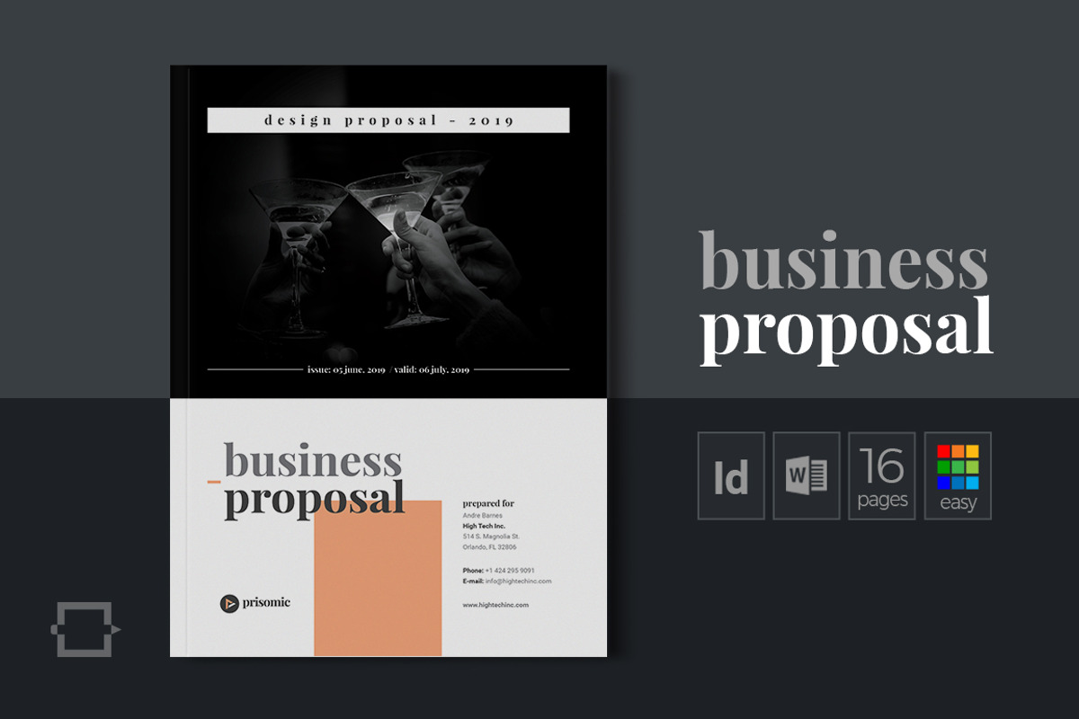 Proposal, a Brochure Template by DesignJanala (Photo 1 of 8)