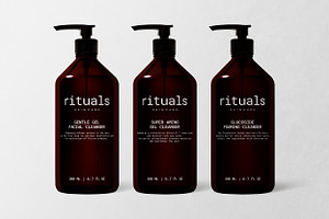 RITUALS / Cosmetic Mockups