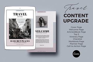 Content Upgrade Canva Template