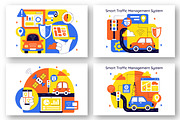 10 Smart Traffic Management System, a Technology Illustration by denayunebgt (Thumbnail 2 of 4)