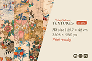 35 Vintage Wallpaper Textures, a Background Graphic by JuliBelushi (Thumbnail 7 of 7)