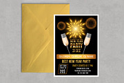 New Year Invitation Card Template, an Invitation Template by Andit themes (Thumbnail 6 of 6)