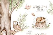 Woodland Story, an Animal Illustration by Peace ART (Thumbnail 3 of 8)