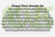 Flowers, a Serif Font by BluHead Studio (Thumbnail 8 of 8)