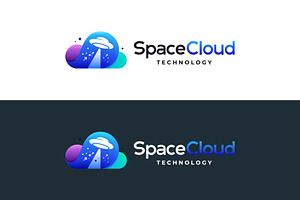 Modern Pixel Cloud Logo Designs