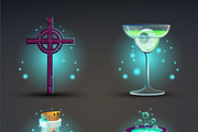 Game icons Halloween., an Icon by moto_cat (Thumbnail 3 of 3)