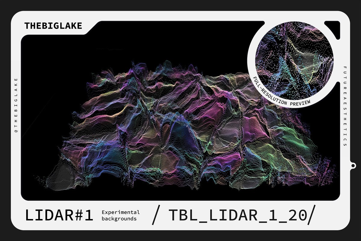 LIDAR #1 experimental backgrounds, a Texture Graphic by TheBigLake (Photo 8 of 13)