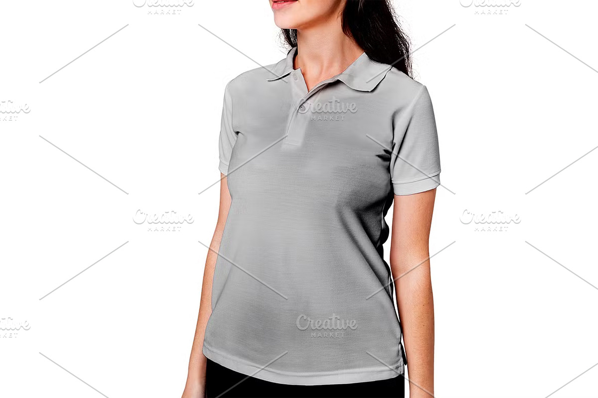 Polo Shirt Mockup, a Shirt Mockup by Designbuys (Photo 4 of 9)