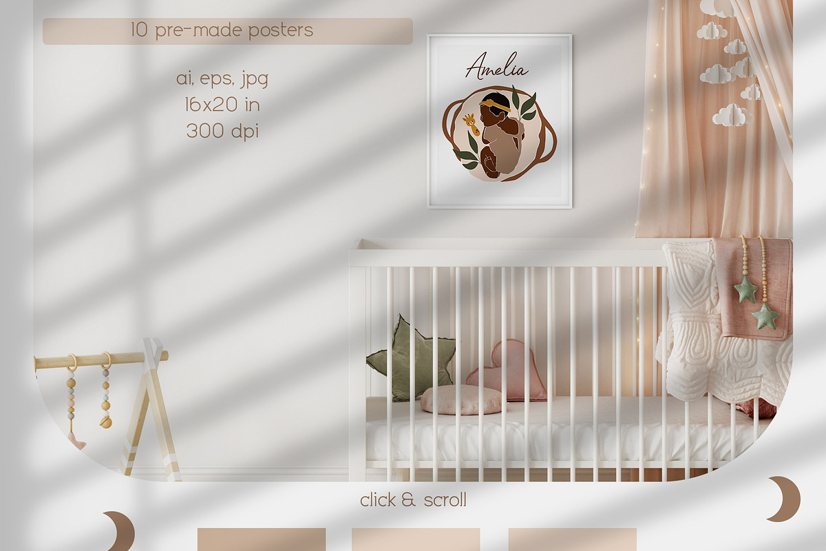 Mother and baby collection, a Decorative Illustration by EasyArt (Photo 8 of 9)