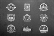 Circus logo kit, a Branding & Logo Template by Alfazet Chronicles (Thumbnail 2 of 13)