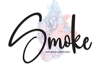 Smoke | Script Font