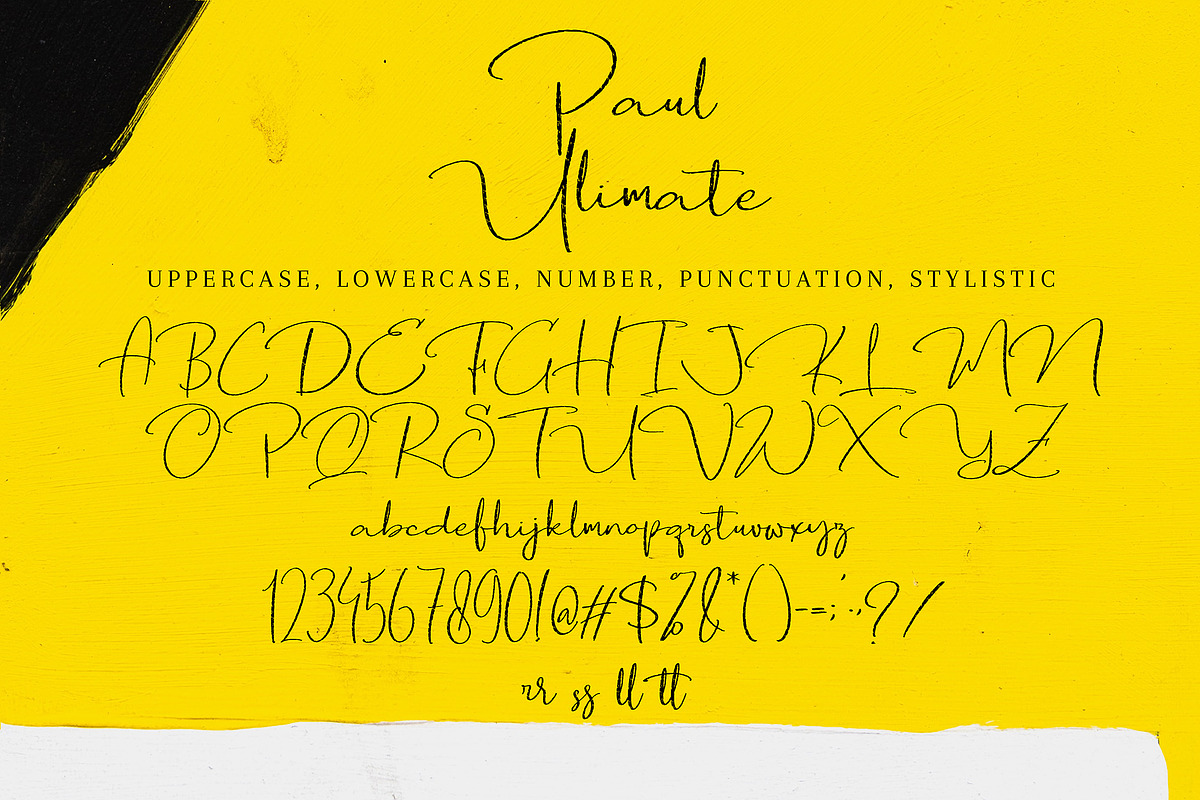Paul Ulimate, a Handwritten Font by pineungtype (Photo 5 of 5)