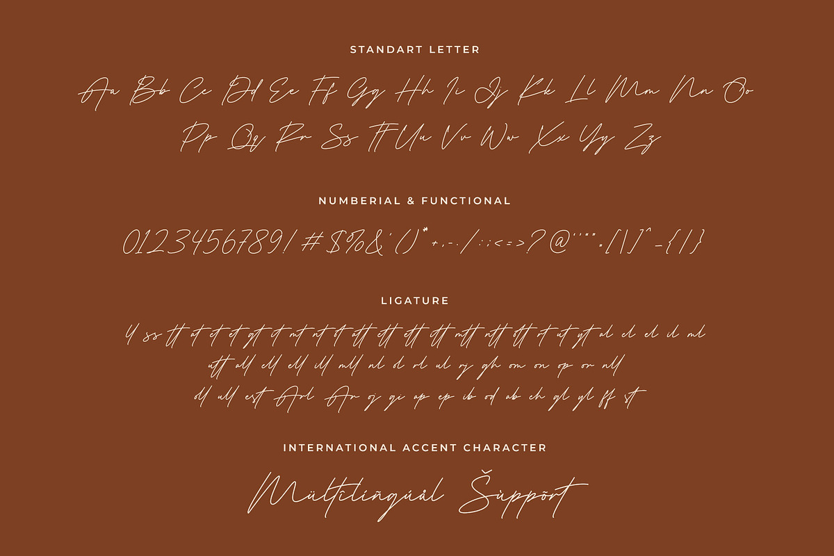 Argine Signature Font, a Handwritten Font by RantautypeStudio (Photo 14 of 15)