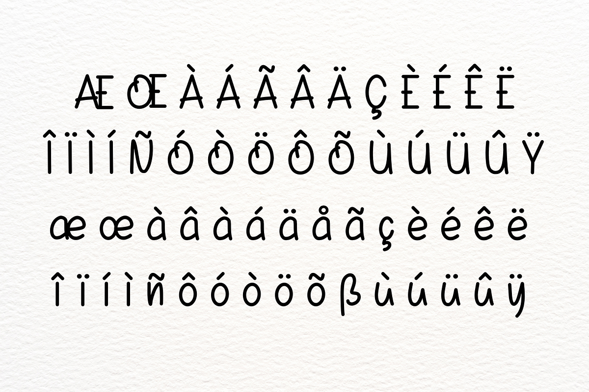 Honey heart, a Handwritten Font by Petal Pixels (Photo 7 of 8)