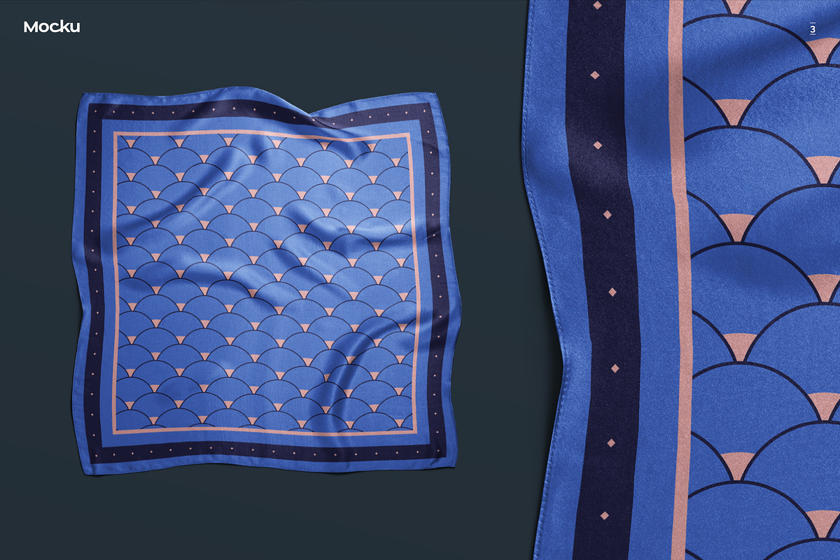 Silk Scarf Mockup, a Hat Mockup by Mocku (Photo 4 of 10)