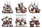 Hanging Christmas Decoration Bundle, an Illustration by Daily.Designs (Thumbnail 2 of 5)