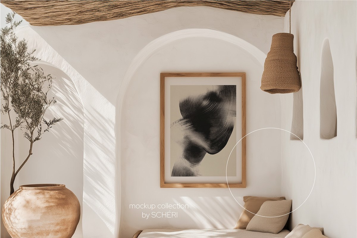 AUTHÉNTIC RETREAT | Frame mockup set, a Household Mockup by SCHÉRI (Photo 8 of 15)