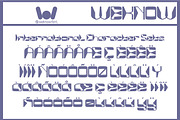 MirrorTech font, a Font by weknow (Thumbnail 8 of 8)