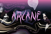 Arcane - Witchcore Mystical Font, a Blackletter Font by Struvictory.art (Thumbnail 9 of 9)