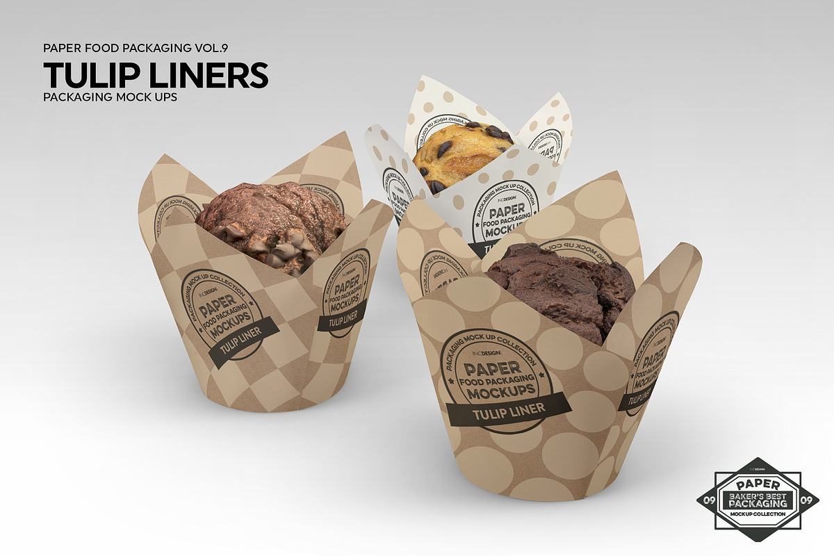 VOL.9: Food Box Packaging Mockups, a Cups & Container Mockup by INCDesign (Photo 10 of 21)