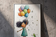 Quirky Kids and Pets Clipart, a Graphic by one-touch (Thumbnail 7 of 7)