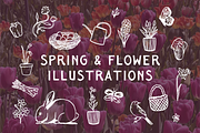 Spring & Gardening Illustrations, a Seasonal Illustration by sophinka design (Thumbnail 10 of 15)