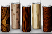 10 Tumbler Straight  Wooden Design, a Print Template by Kseniya-Omega (Thumbnail 3 of 4)