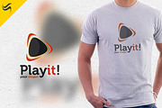 Play It! Logo Template, a Branding & Logo Template by sah.bro (Thumbnail 3 of 5)