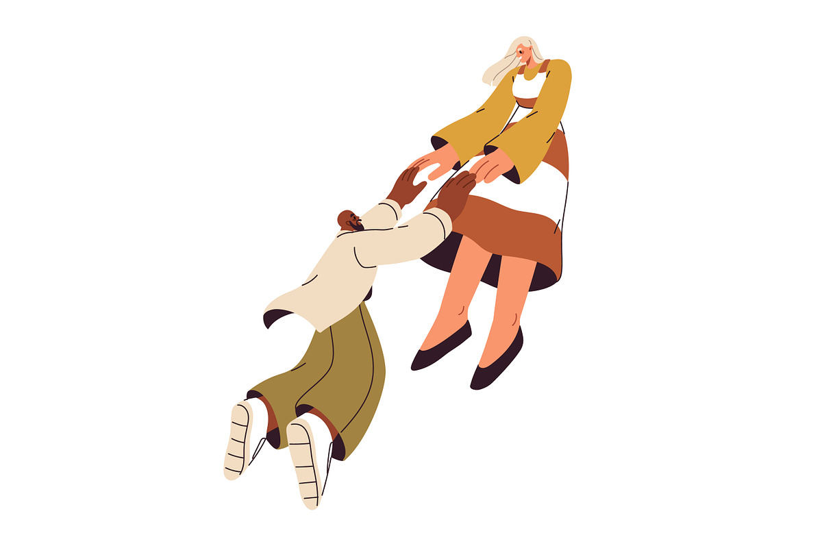 People meeting set. Reunion concept, a Person Illustration by Good Studio (Photo 4 of 20)