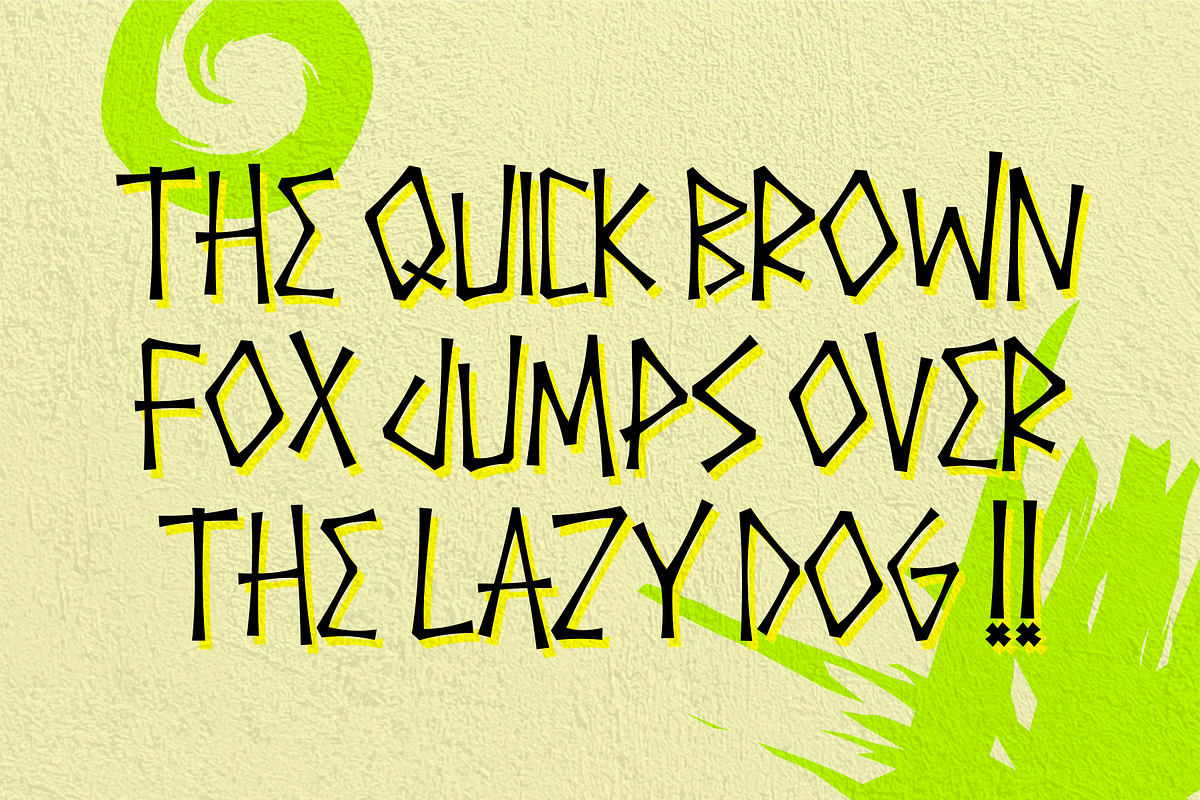 Yamer Zanily Font, a Handwritten Font by Mabhal Studio (Photo 3 of 10)