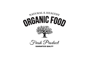 Organic natural food tree logo, a Food Illustration by provector (Thumbnail 1 of 3)