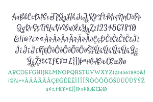 Sweet Nothings Script Bonus Font!