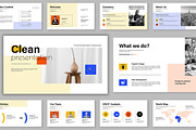 Clean And Minimal Business, a Presentation Template by Mighty-Slide (Thumbnail 1 of 6)