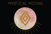 20% OFF! MYSTICAL MOONS, a Work Illustration by Chus Moreno Studio (Thumbnail 1 of 11)