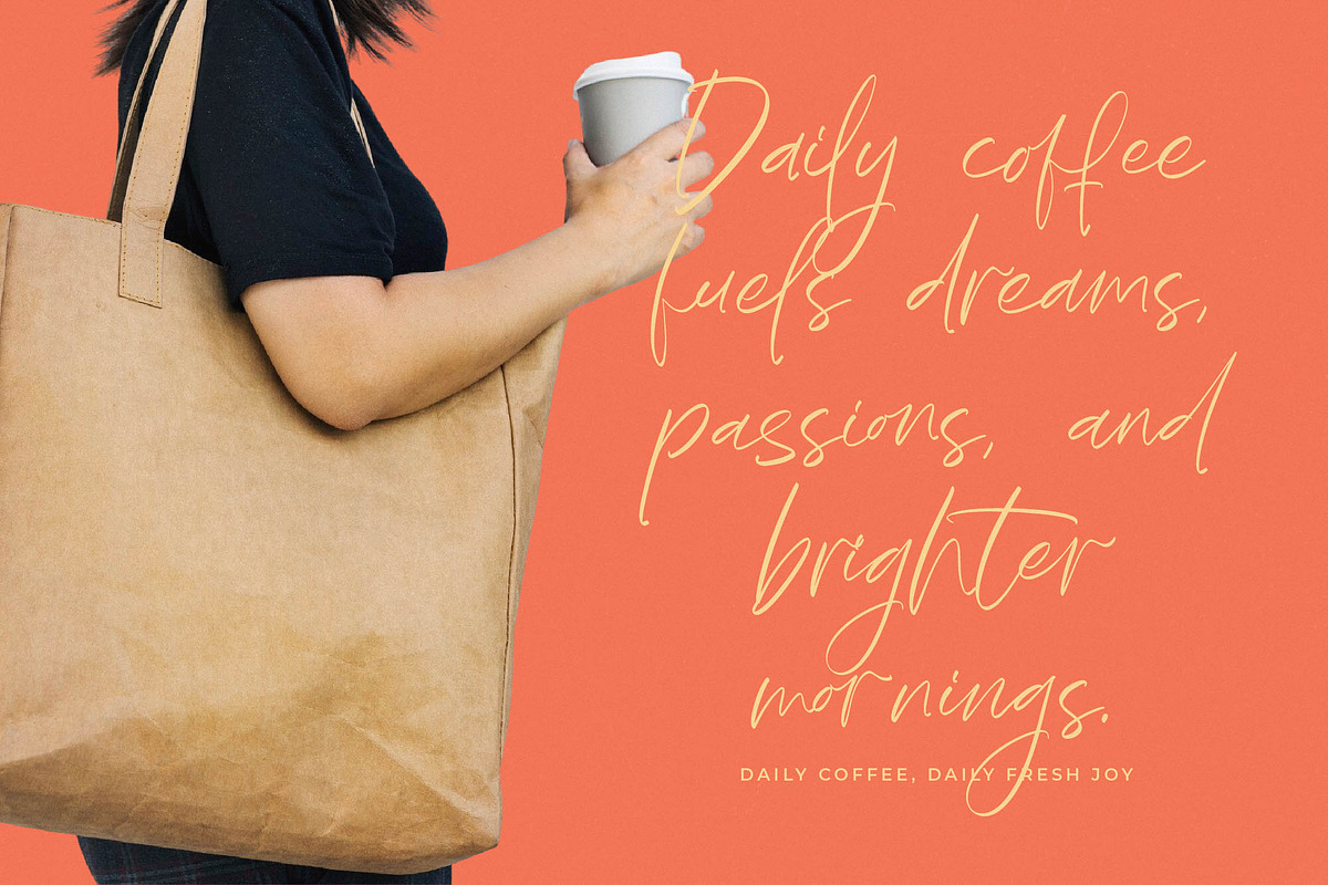 September Butters Modern Handwritten, a Script Font by stylishtype.co (Photo 12 of 15)