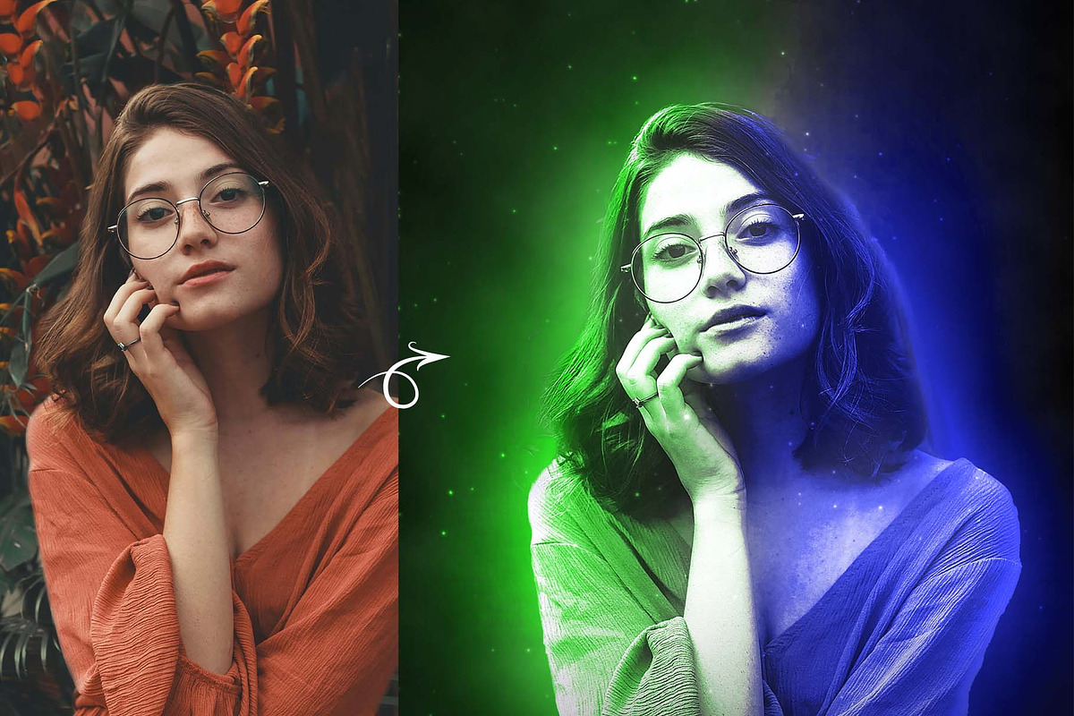 Double Light Photoshop Action, an Action Add-On by MRI STUDIO (Photo 6 of 12)