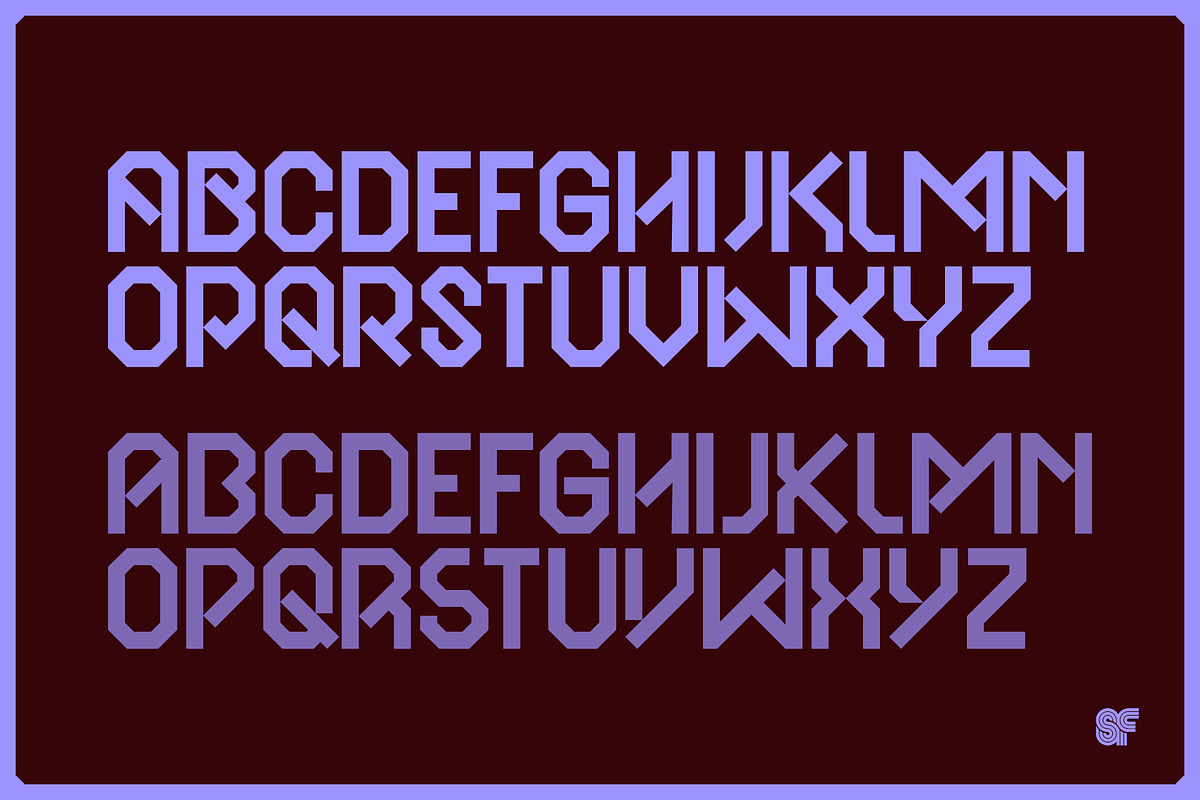 CARGA | Display | 2 Fonts | 4 Styles, a Sans Serif Font by Superfried Font Shop (Photo 6 of 8)
