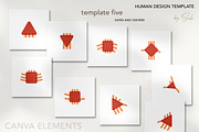 Human Design Instagram Creator CANVA, a Social Media Template by Backyard Rose (Thumbnail 9 of 11)
