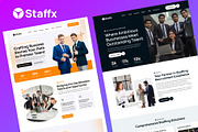 Staffing Recruiting WordPress Theme, a WordPress Template by FleexStudio (Thumbnail 2 of 3)
