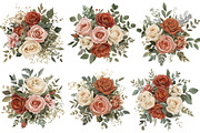 Blush Floral Watercolor Bundle, an Illustration by musafir_fashion (Thumbnail 8 of 13)