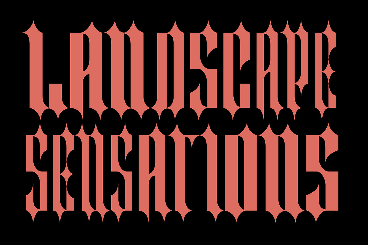 ED Hangerman - Blackletter Typeface, a Blackletter Font by Emyself Design (Photo 3 of 10)