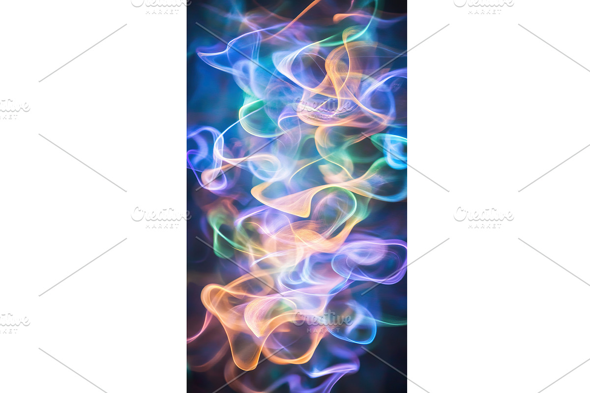 Abstract Light Painting with, a Texture Illustration by Lermont51