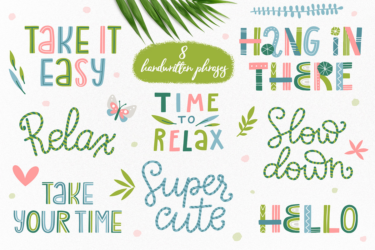 Sloths. Clipart, patterns & prints., an Animal Illustration by MagicForestory (Photo 6 of 10)