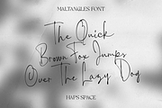 Maltangles - Signature Font, a Font by Haps Space (Thumbnail 2 of 10)